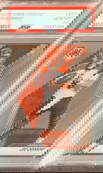 Joe Burrow Mosaic PSA 10 Rookie RC Bengals