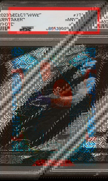 2023 Select WWE Undertaker FOTL Mojo /7 PSA 9