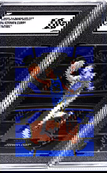 2023-24 Panini Select #56 Stephen Curry Blue SGC 10