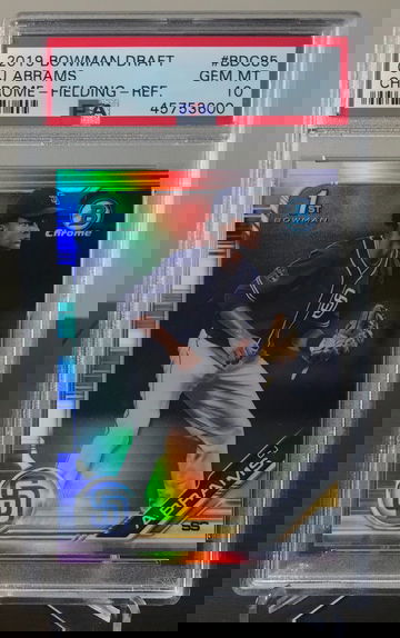 C.J. Abrams 2019 Bowman Draft Refractor 