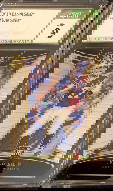 2018 select josh allen rookie concourse base (ship from hongkong 14-28days)