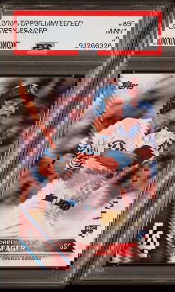 2016 Topps Limited Edition #85 Corey Seager RC PSA 9 Mint