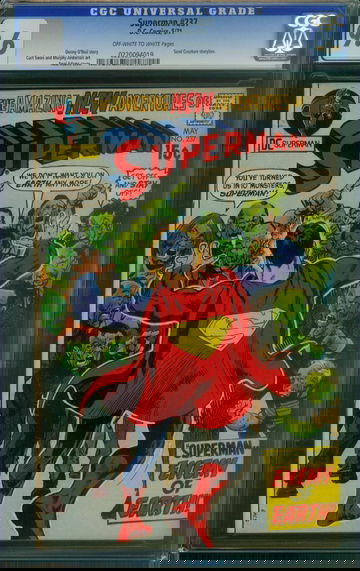 SUPERMAN #237, CGC 9.6 NM+