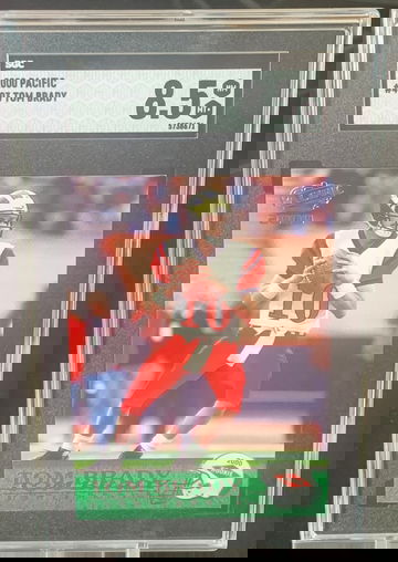 2000 Pacific Tom Brady Rookie Card SGC 8.5