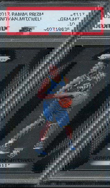 2017 Prizm Donovan Mitchell PSA 10