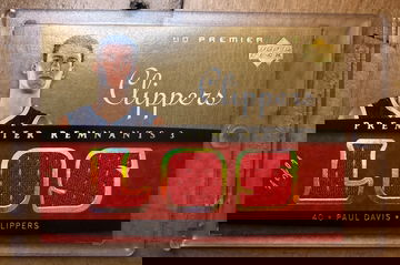 2007 UD Premier Paul Davis Remnants Triple Gold Spectrum Rookie Jersey 1/1 