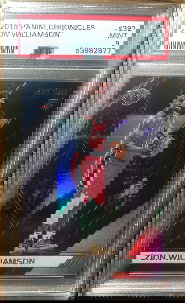 2019 Panini Chronicles Recon Zion Williamson PSA 9