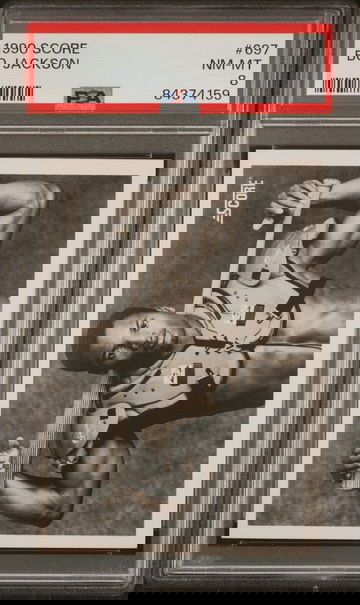  1990 Score Bo Jackson #697 PSA 8 NM-MT 