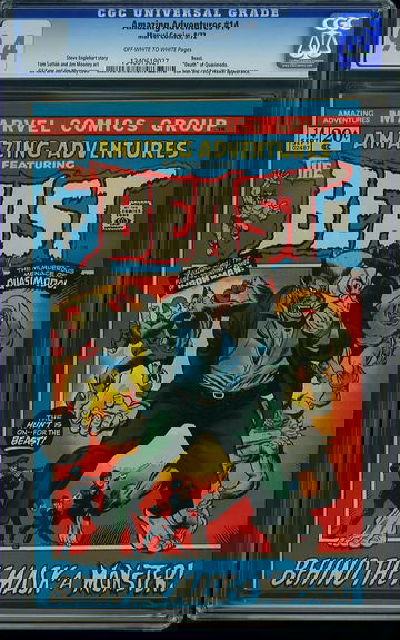 AMAZING ADVENTURES #14, CGC 9.4 NM