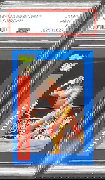 1991 Classic WWF #140 Hulk Hogan PSA 9 MINT