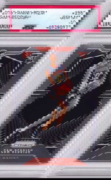 2019 Prizm Cam Reddish PSA 10