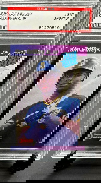 1989 Donruss Ken Griffey Jr. Rookie PSA 9