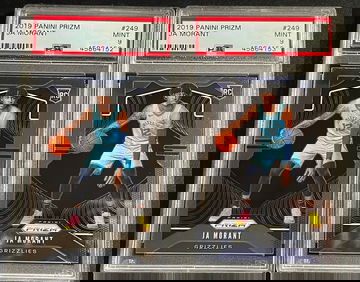2019 Prizm Ja Morant PSA 9 x 2