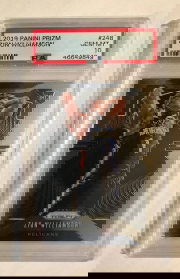 2019 PRIZM ZION WILLIAMSON PSA 10