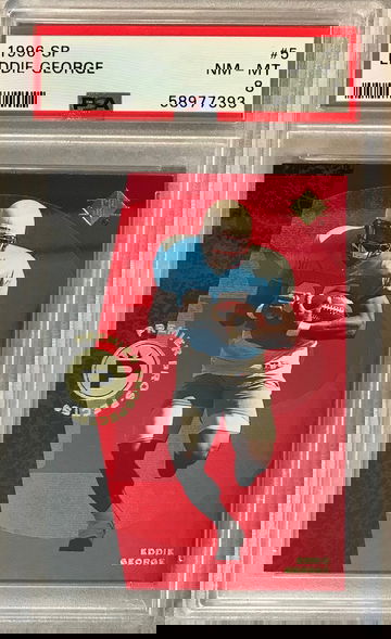 Eddie George Rookie 1996 SP #5 - PSA 8 NM-MINT 