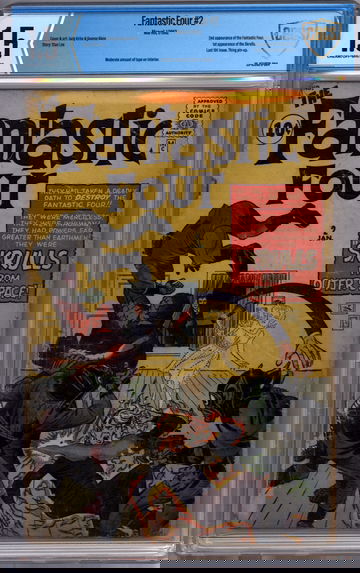 Fantastic Four #2 CBCS 1.5