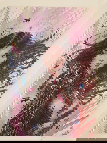 Witchblade #13 David Mack 1:50 Virgin Incentive Variant NM 2025 Image