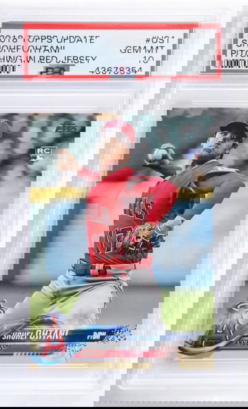 2018 Topps Update Shohei Ohtani PSA 10 #US1