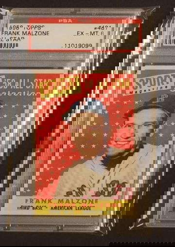 1958 Topps Frank Malzone #481 PSA 6