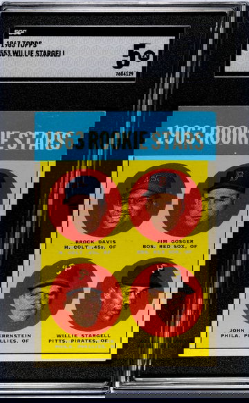 1963 Topps Willie Stargell SGC 5