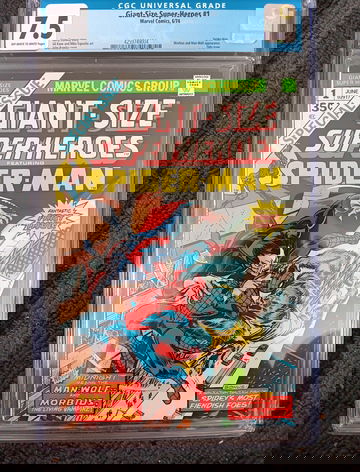 Giant Sized Super-Heroes CGC 7.5 - Spiderman!