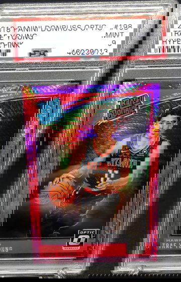 Trae Young Optic Hyper Pink PSA 9