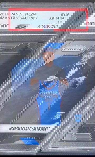 DOMANTIS SABONIS 2016 Prizm RC PSA 10