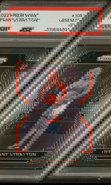 Tiffany Stratton 2022 Panini Prizm WWE #104 PSA 10