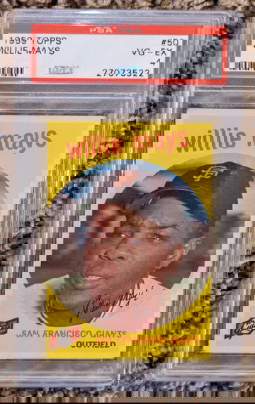 1959 Topps Willie Mays PSA 4 Centered