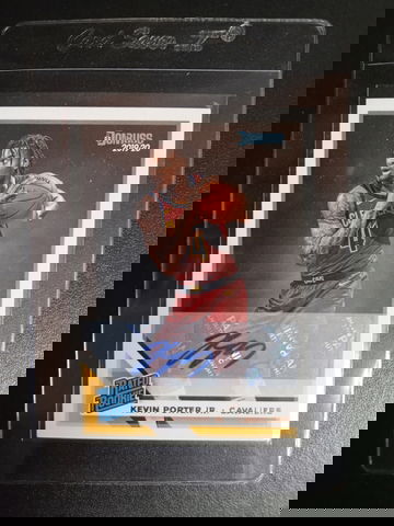 2019-20 donruss #228 Kevin Porter Jr auto RC