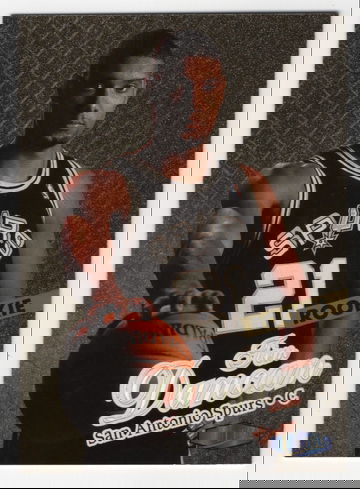 1997-98 FLEER ULTRA GOLD MEDALLION # 131G TIM DUNCAN HOF