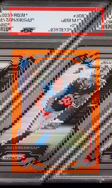 2023 Prizm Dalton Kincaid Orange Prizm /249 PSA 10