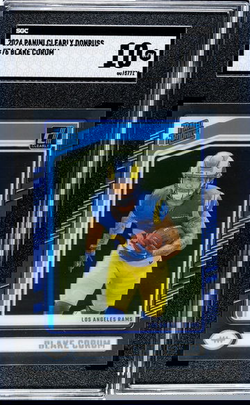 2024 Panini Clearly Donruss #76 Blake Corum SGC 10