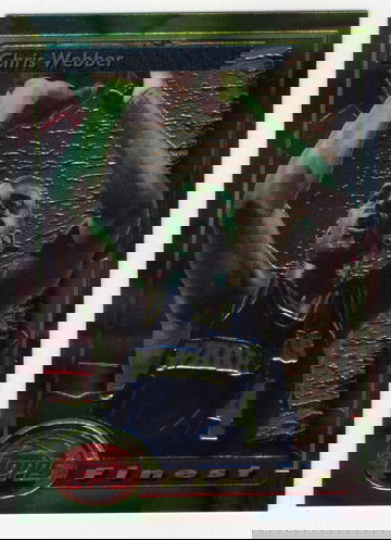 1993-94 TOPPS FINEST ROOKIE CHRIS WEBBER # 212 HOF