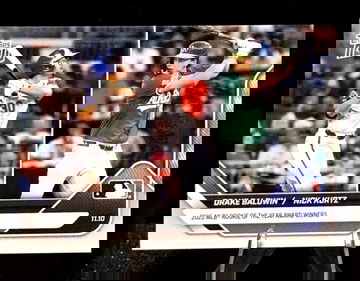 Drake Baldwin  Nick Kurtz  Rookie Of the Year  2025 Topps Now OS-3  Braves A's 