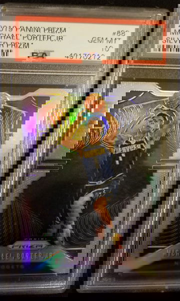 2019 Panini Silver Prizm Michael Porter, Jr. #88 PSA 10