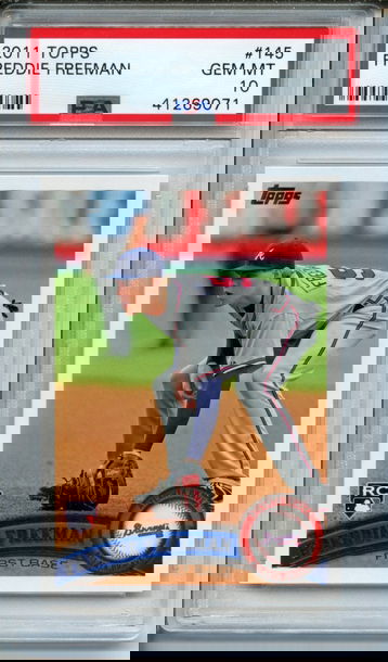 2011 Topps Freddie Freeman #145 PSA Gem Mint 10