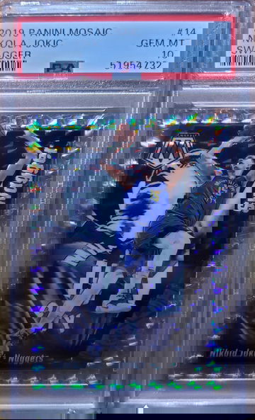 2019 Mosaic Nikola Jokic Swagger 14 PSA 10 Gem-Mint