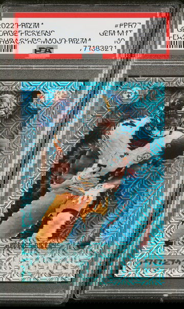 2022 Panini Prizm George Pickens Flashback Rookie Mojo Prizm PSA 10