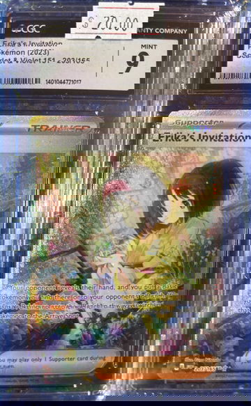 2023 Pokémon Erika’s Invitation S&V 151 203/165 CGC 9 Mint