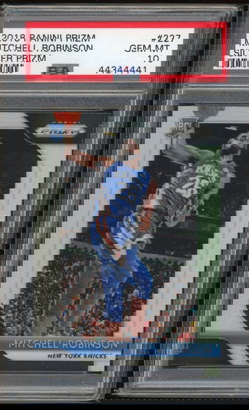 2018 Panini Prizm Mitchell Robinson Silver PSA 10