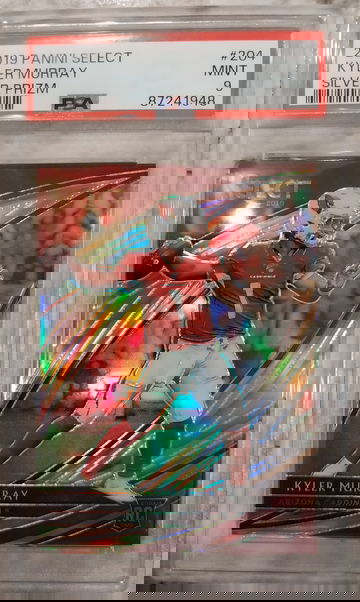 2019 Panini Select Kyler Murray Silver Prizm Psa 9 Mint