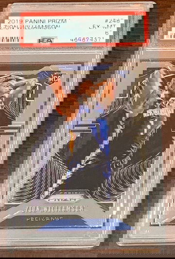 2019 Prizm Zion Williamson PSA 6