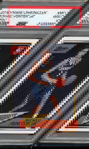 2018 Chronicles Classics Purple Michael Porter Jr PSA 9 