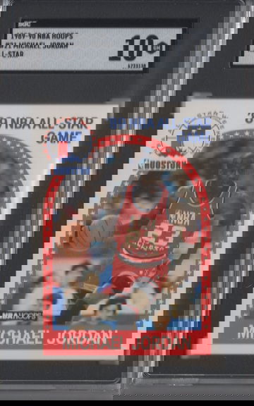 1989 Hoops Michael Jordan SGC 10