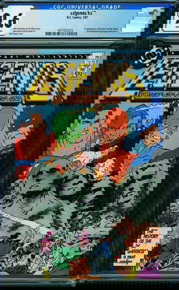 LEGENDS #3, CGC 9.6 NM+