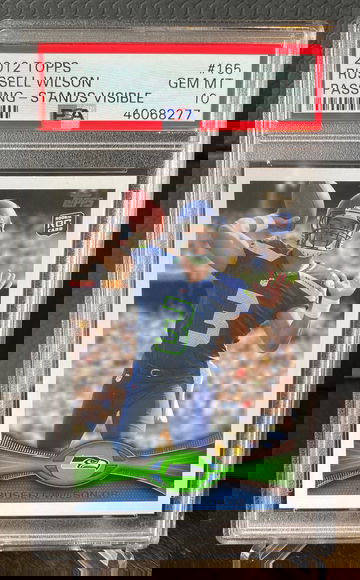 Russell Wilson 2012 Topps RC