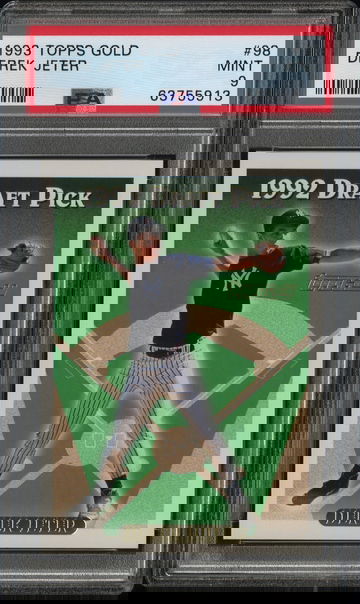 1993 Topps Gold Derek Jeter PSA 9