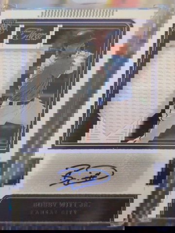 2022 Panini Three and Two Bobby Witt jr RPA /75