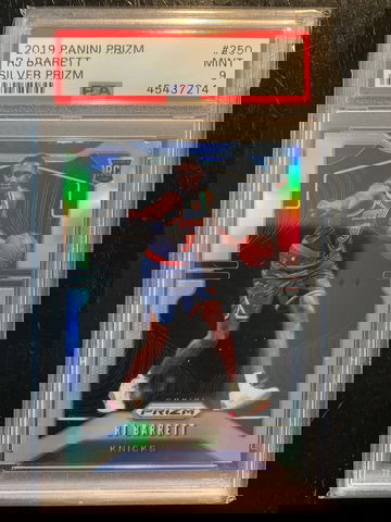 2019 Prizm Silver RJ Barrett PSA 9